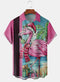 Men's Christmas Funny Graphic Short Sleeve Hawaiian Shirt